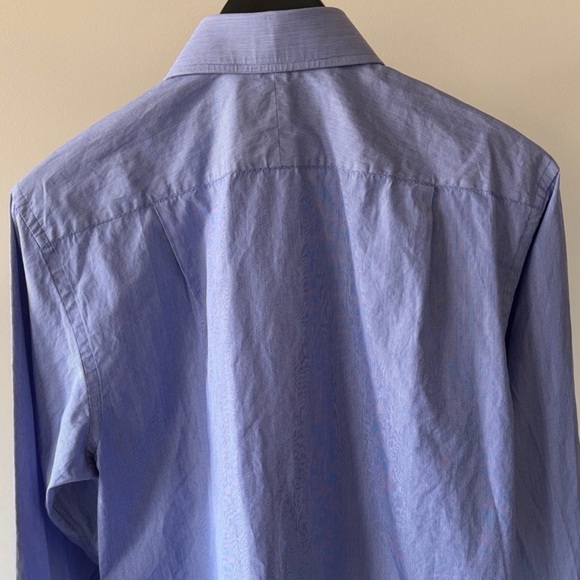 Thomas Pink Jermyn Street Edition Men's Blue Dress Shirt - Picture 3 of 7